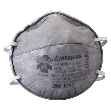 3M Particulate Respirator wOrganic Vapor ReliefBOX MMM07186